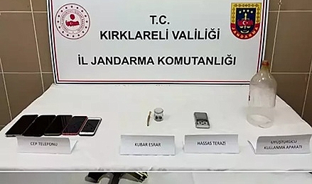 Kırklareli'de esrar ve sahte içki ele geçirildi