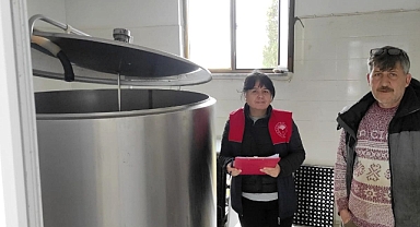 Kırklareli İl Tarım ve Orman Müdürlüğü'nden Süt Tankları Denetimi