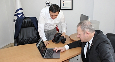 Kırklareli TSO Başkanı Soner Ilık, AA'nın "Yılın Kareleri" Oylamasına Katıldı