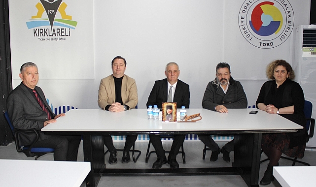 Kırklareli TSO, Türkiye Bosna Sancak Derneği Kırklareli Şubesini Ağırladı