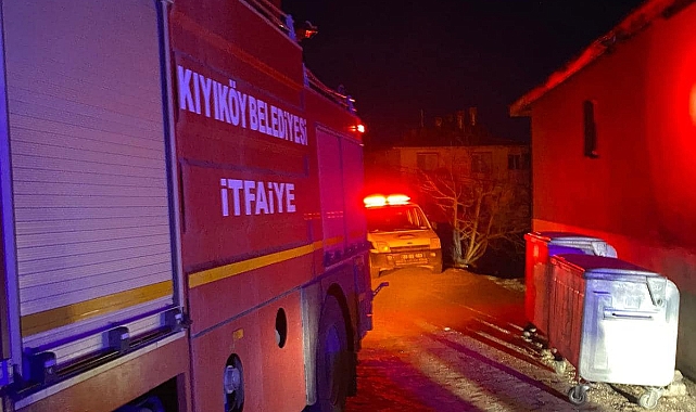 Kıyıköy’deki Ev Yangınına İtfaiye Hızlı Müdahale Etti