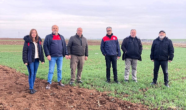 Kuşak, Elmas, Kınalı ve Kaymaklı Yulaf Çeşitlerinin Demonstrasyon Saha Kontrolleri Yapıldı