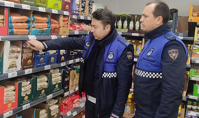 Lüleburgaz Belediyesi, Zincir Marketlerde Denetimlerini Sürdürüyor