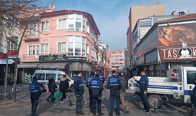 Lüleburgaz’da Seyyar Satıcılara Karşı Denetimler Artırıldı