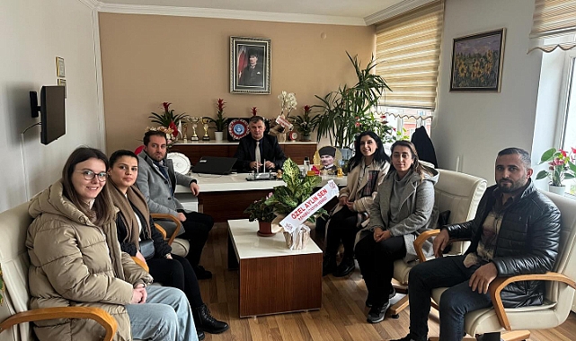 Özel Aylin Şen Özel Eğitim ve Rehabilitasyon Merkezi’nden Selahattin Özdemir’e Ziyaret