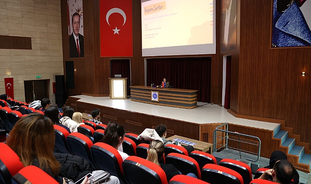 TEKİRDAĞ NKÜ PSİKOLOJİ TOPLULUĞU TARAFINDAN 'PSİKOLOJİDE YÜKSEK LİSANS SÜRECİ' KONULU KONFERANS GERÇEKLEŞTİRİLDİ
