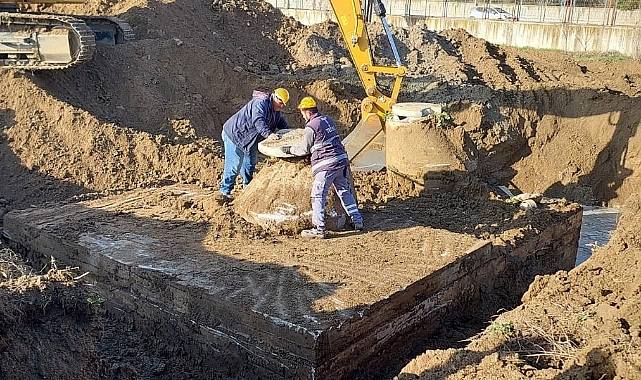 TESKİ'DEN KUMBAĞ ALTYAPI HATTINDA BAKIM VE ONARIM ÇALIŞMASI