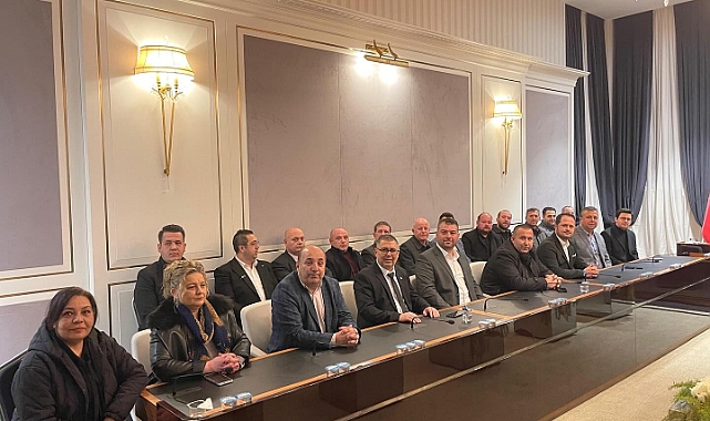 Vali Uğur Turan, AK Parti Kırklareli İl Başkanı ve Yönetimini Kabul Etti