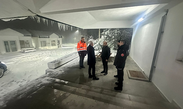Vali Uğur Turan, Kış Tedbirlerini Yerinde İnceledi