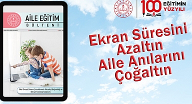 YILIN İLK "AİLE EĞİTİM BÜLTENİ"NİN GÜNDEMİ, "OKUL ÖNCESİ DÖNEM ÇOCUKLARINDA TEKNOLOJİ BAĞIMLILIĞI VE BİLİNÇLİ TEKNOLOJİ KULLANIMI"