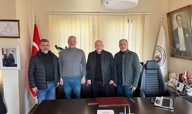 Ahmet Tüfekçi, Ali Alkan ve Mustafa Buyur’dan Pehlivanköy Belediyesine Ziyaret
