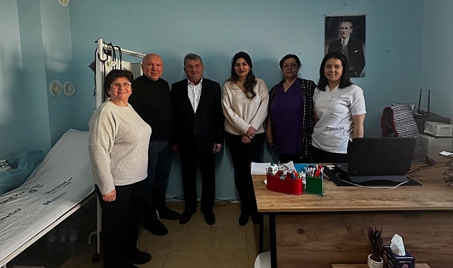 Alpullu Belediye Başkanı Orhan Saltık, Aile Sağlığı Merkezi'ni Ziyaret Etti