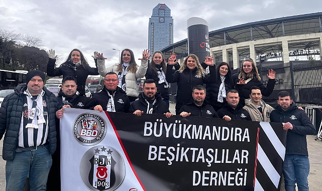 Büyükmandıra Beşiktaşlılar Derneği, Takımını Yalnız Bırakmadı!