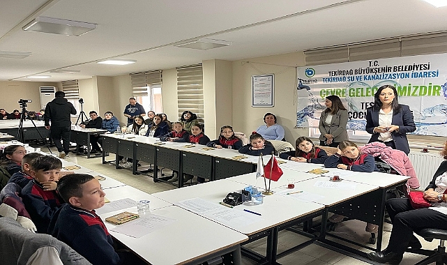 ÇOCUKLAR SUYUN GELECEĞİ İÇİN BİR ARAYA GELDİ