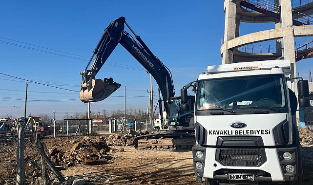 Kavaklı’da Eski Su Deposu Alanına Yeni Park Yapılacak