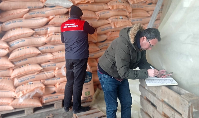 Kırklareli İl Tarım ve Orman Müdürlüğü'nden Gübre Denetimi