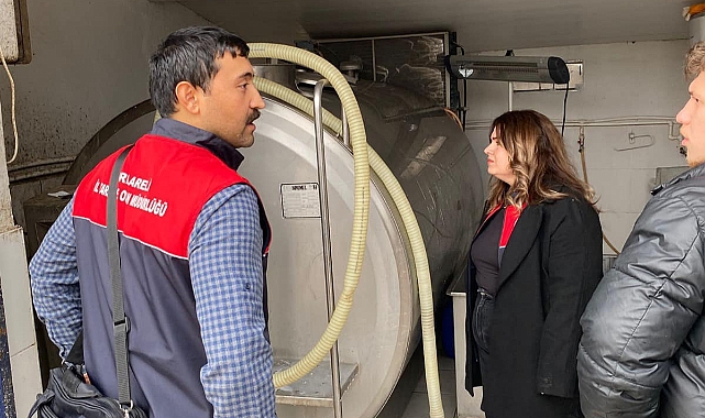 Kofçaz İlçe Tarım ve Orman Müdürlüğü'nden Süt Toplama Merkezi Denetimleri