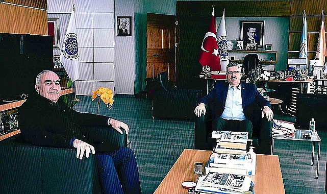 Murat Zortul’dan Tekirdağ Namık Kemal Üniversitesi Rektörü Şahin’e Ziyaret