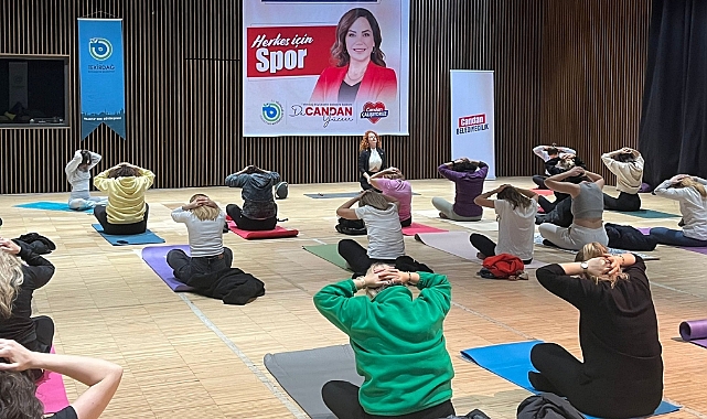 TEKİRDAĞ BÜYÜKŞEHİR BELEDİYESİ'NDE YOGA DERSLERİ BAŞLADI