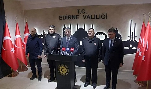 Vali Sezer: Edirne'de ocak ayında 1223 kilogram uyuşturucu ele geçirildi