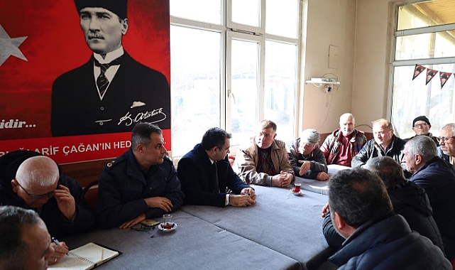 Vize Kaymakamı Kemal Balaban, Kızılağaç Köyü’nü Ziyaret Etti