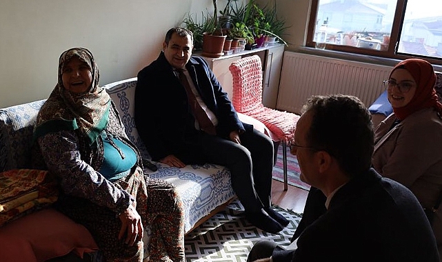 Vize Kaymakamı Kemal Balaban, Şehit ve Gazi Ailelerini Ziyaret Etti