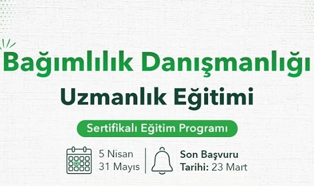 Yeşilay Kırklareli Şubesinden Bağımlılık Danışmanlığı Uzmanlık Eğitimi Duyurusu