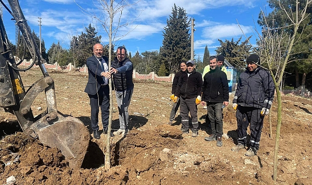 Büyükkarıştıran’da Yeşil Alan Çalışmaları Devam Ediyor