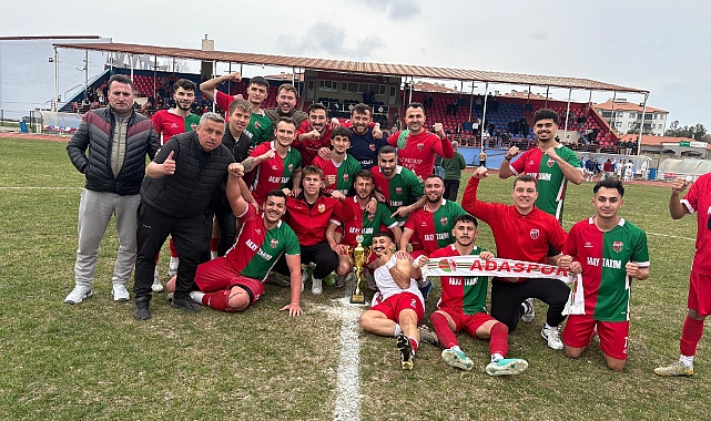 Büyükmandıra Adaspor Kırklareli Süper Amatör Lig Şampiyonu Oldu!