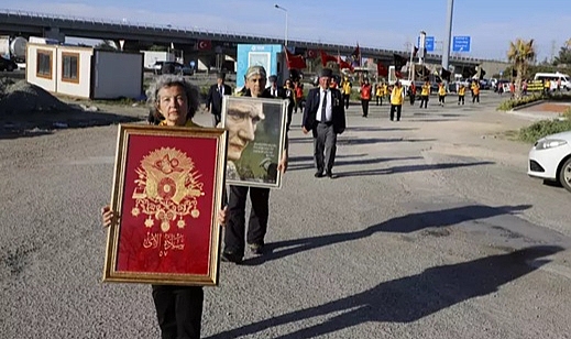Çanakkale'ye yürüyen '57'nci Alay' korteji, Edirne'ye ulaştı