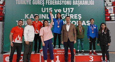 Çorlu, Türkiye Güreş Şampiyonasına Ev Sahipliği Yaptı