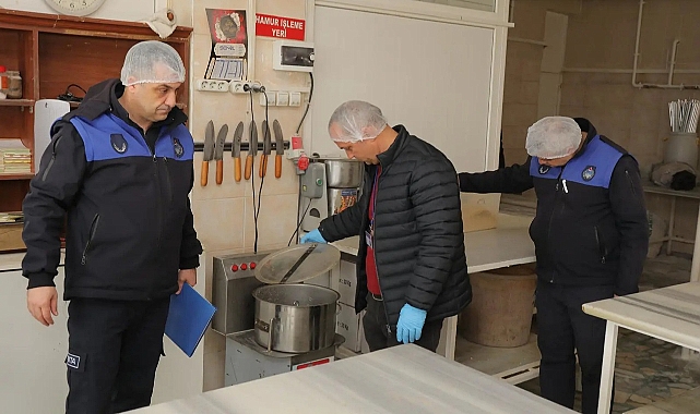 EDİRNE BELEDİYESİ’NDEN BAYRAM ÖNCESİ TATLICI DENETİMİ