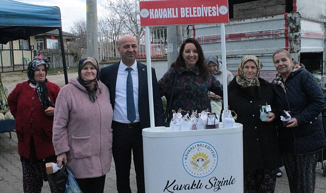 Kavaklı’da 8 Mart’ta Kadınlara Anlamlı Ziyaret 