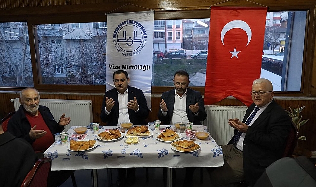 Kaymakam Kemal Balaban İftar Programında Vatandaşlarla Buluştu