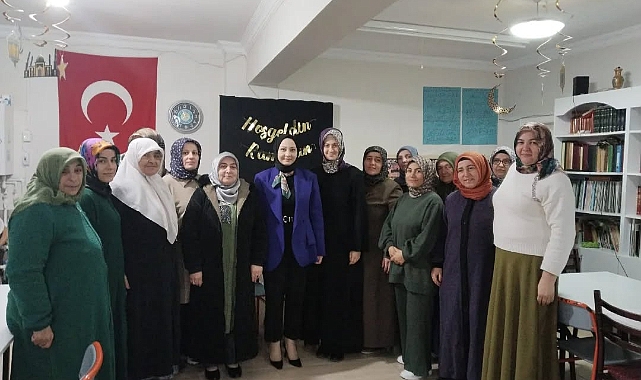 Kaymakam Rabia Naçar Çanakcıoğlu, Kız Kur’an Kursu’nun İftar Programına Katıldı
