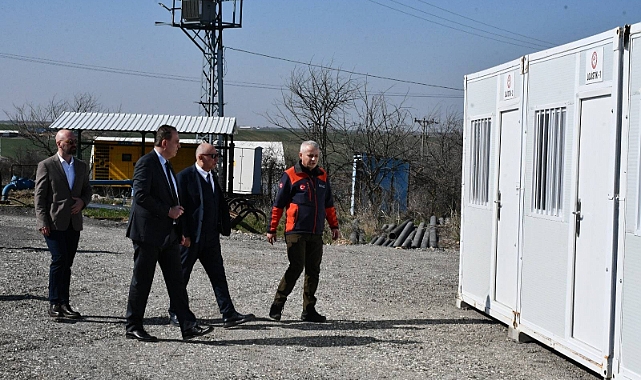 Lüleburgaz Belediyesi, Afet Lojistik Deposu İçin İncelemelerde Bulundu