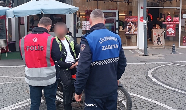Lüleburgaz’da Motosiklet Denetimleri Sıkılaşıyor