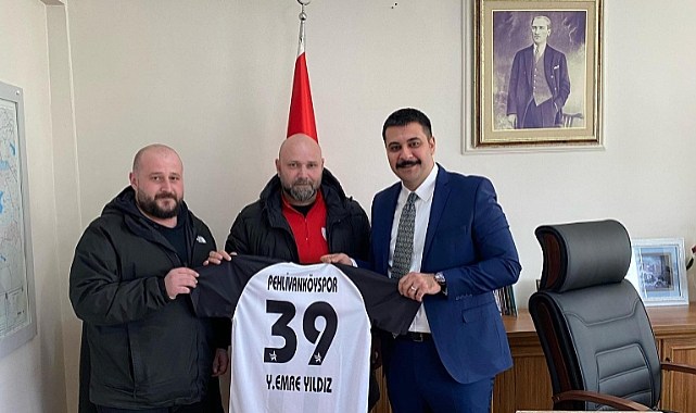 Pehlivanköyspor'dan Kaymakam Yıldız’a Anlamlı Ziyaret