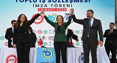 TEKİRDAĞ BÜYÜKŞEHİR BELEDİYESİ İLE GENEL-İŞ SENDİKASI ARASINDA TOPLU İŞ SÖZLEŞMESİ İMZALANDI