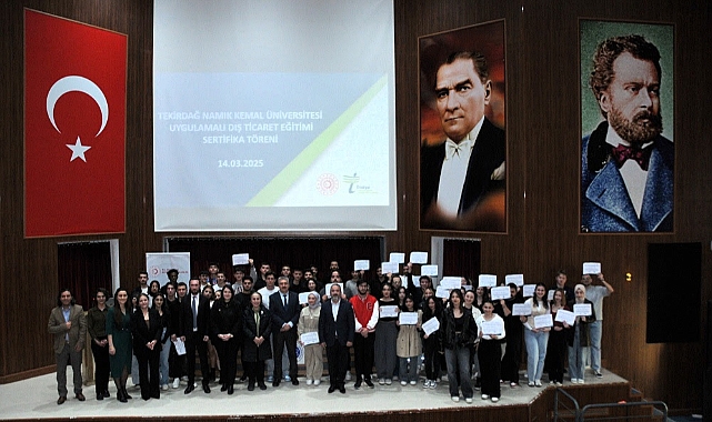 Trakya Kalkınma Ajansı’ndan Tekirdağ Namık Kemal Üniversitesi Öğrencilerine Uygulamalı Dış Ticaret Eğitimi