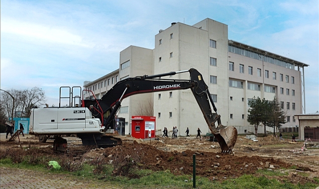 TRAKYA ÜNİVERSİTESİNDE BALKAN ONKOLOJİ HASTANESİ EK BİNASI İNŞAATINA BAŞLANDI