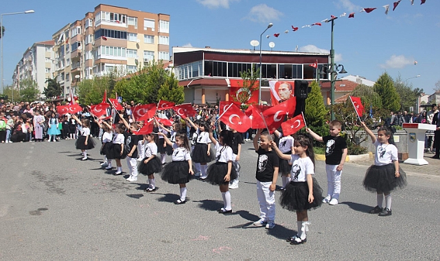 Babaeski’de 23 Nisan Coşkusu