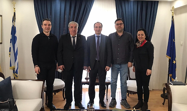 Babaeski Ticaret Borsası'ndan Yunanistan Edirne Konsolosu'na Ziyaret