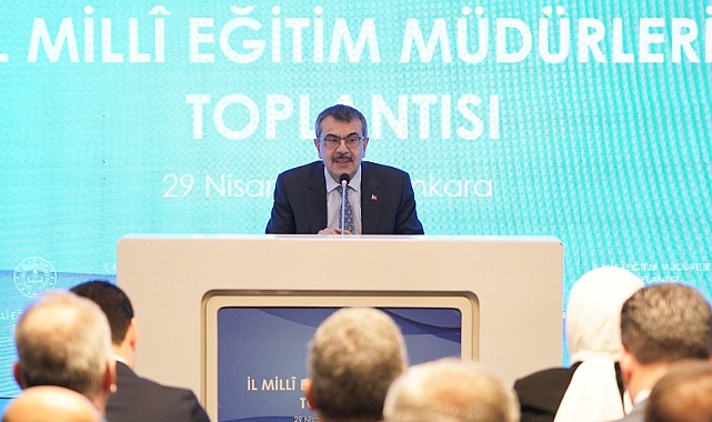 BAKAN TEKİN, 81 İLİN MİLLÎ EĞİTİM MÜDÜRÜYLE BİR ARAYA GELDİ
