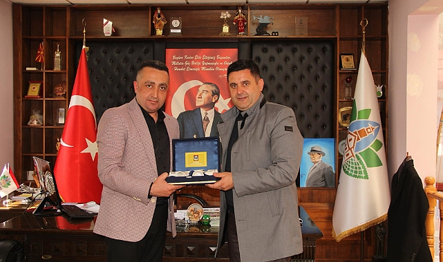 Başkan İsmail Özen’den Mudurnu Belediyesine Ziyaret