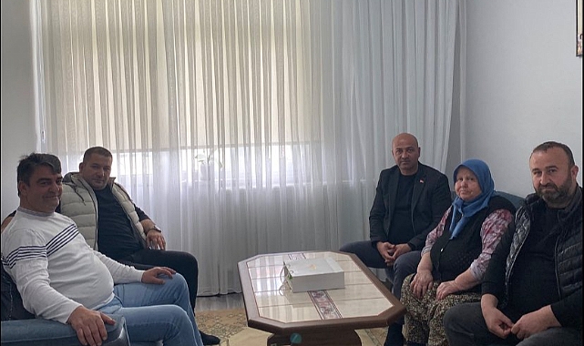 Başkan Ufuk İn'den Şehit Annesine Anlamlı Ziyaret