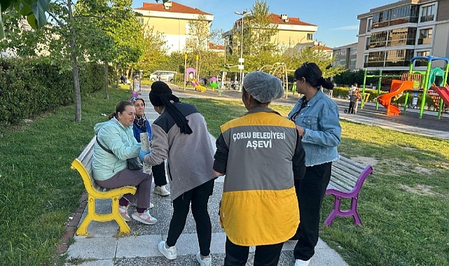 Çorlu Belediyesinden Deprem Sonrası Vatandaşlara Sıcak Destek