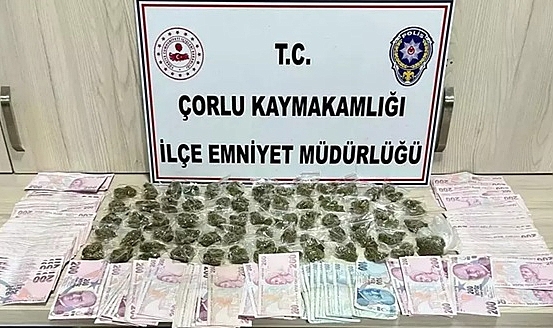 Çorlu'da yakalanan uyuşturucu satıcısı tutuklandı