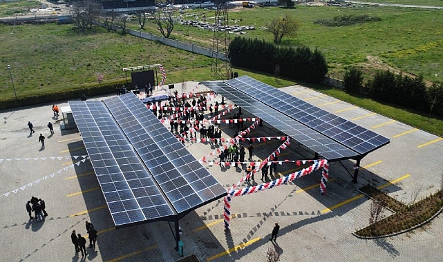 Çorlu Güneş Enerji Santrali Açıldı