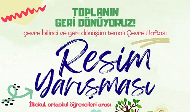 EDİRNE BELEDİYESİ’NDEN ÇEVRE BİLİNCİ İÇİN RESİM YARIŞMASI